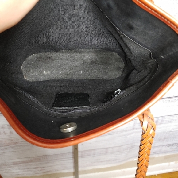 VINTAGE Brighton Caroline Leather Bucket Bag - Picture 9 of 12